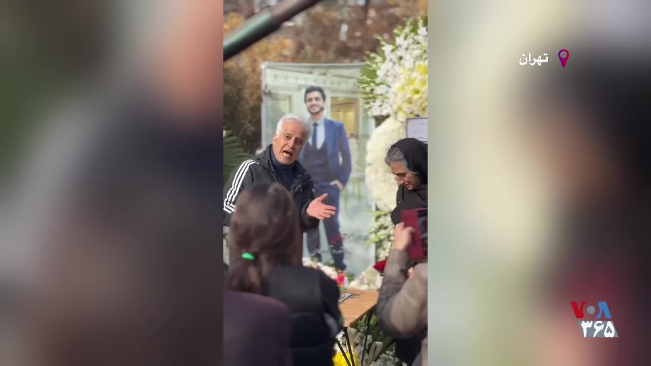 دعای پدر صدرا سلطانی، از کشته‌شدگان اعتراضات سراسری ایران، برای رهایی کشور از شر ظلم و تباهی