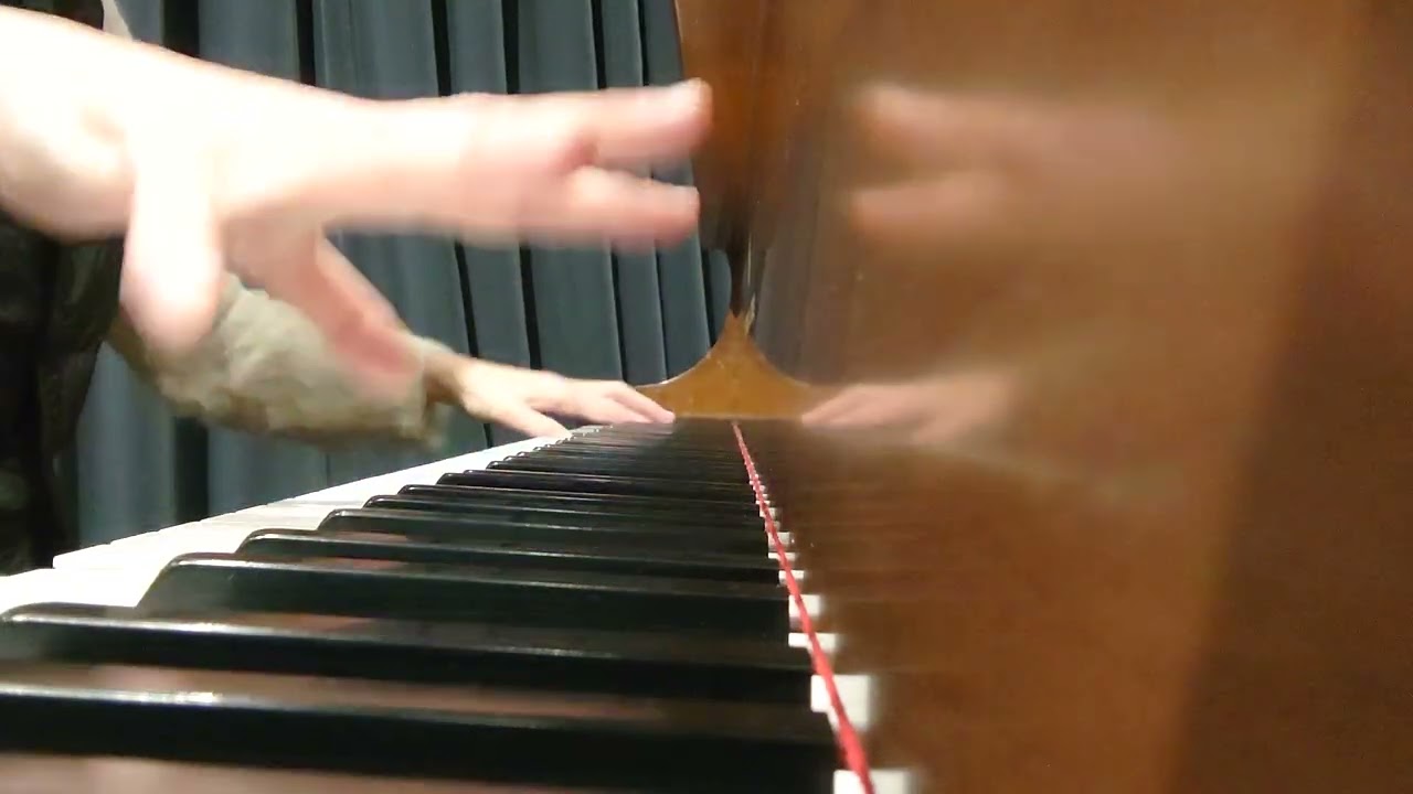 素人ピアノ　ベートーヴェン　熱情第三楽章　リハビリ344