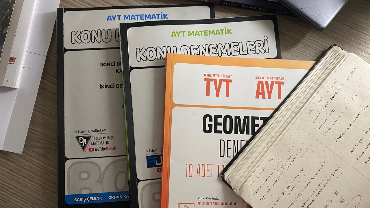 Barış konu denemeleri de bitti #yks (7 saat)