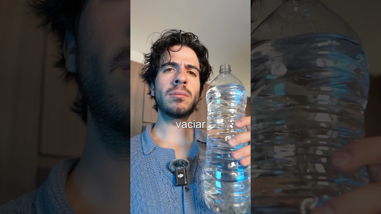 Vaci&eacute; 1 litro de agua en 5 segundos.