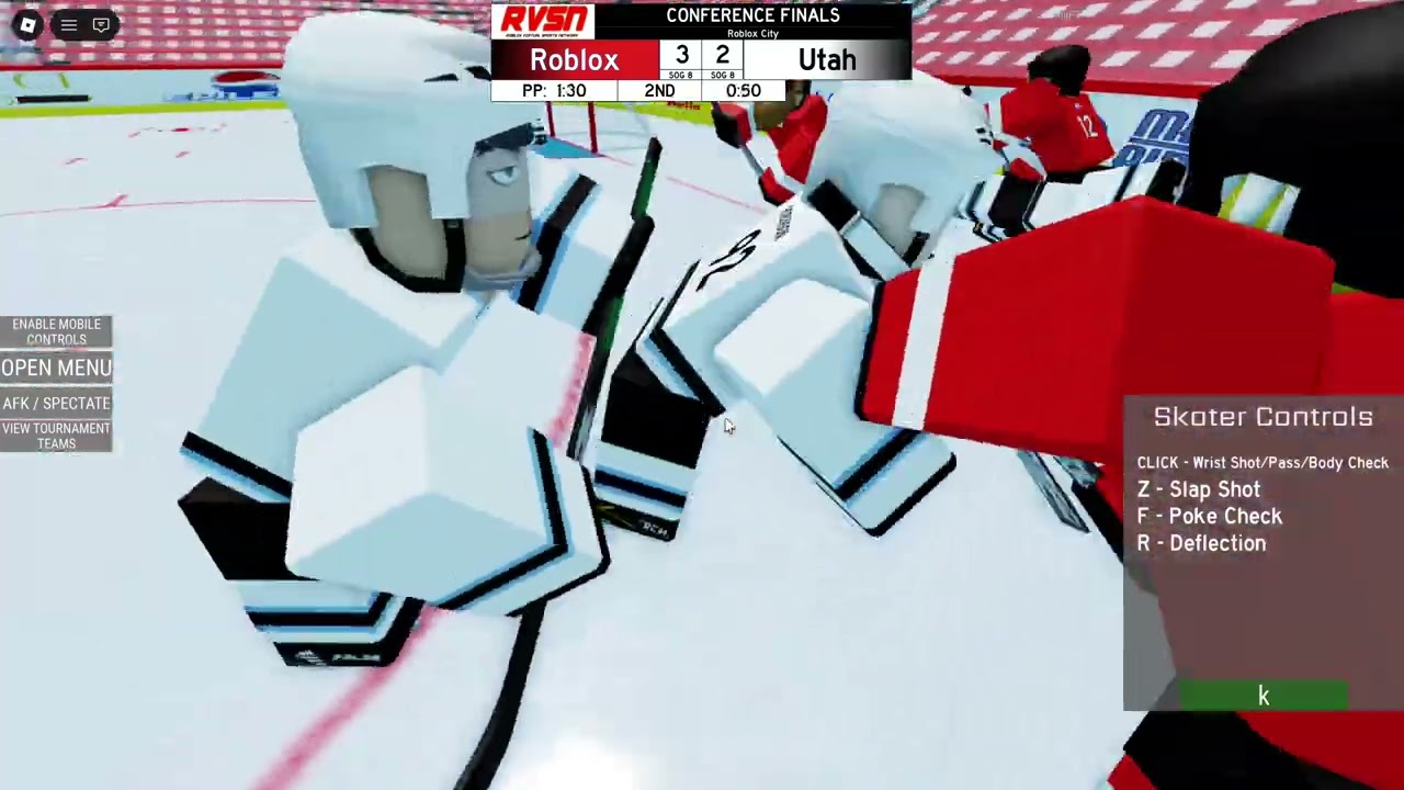 RO-HOCKEY MAJOR LEAGUE PLAYOFFS: Roblox City vs. Utah [FULL GAME]