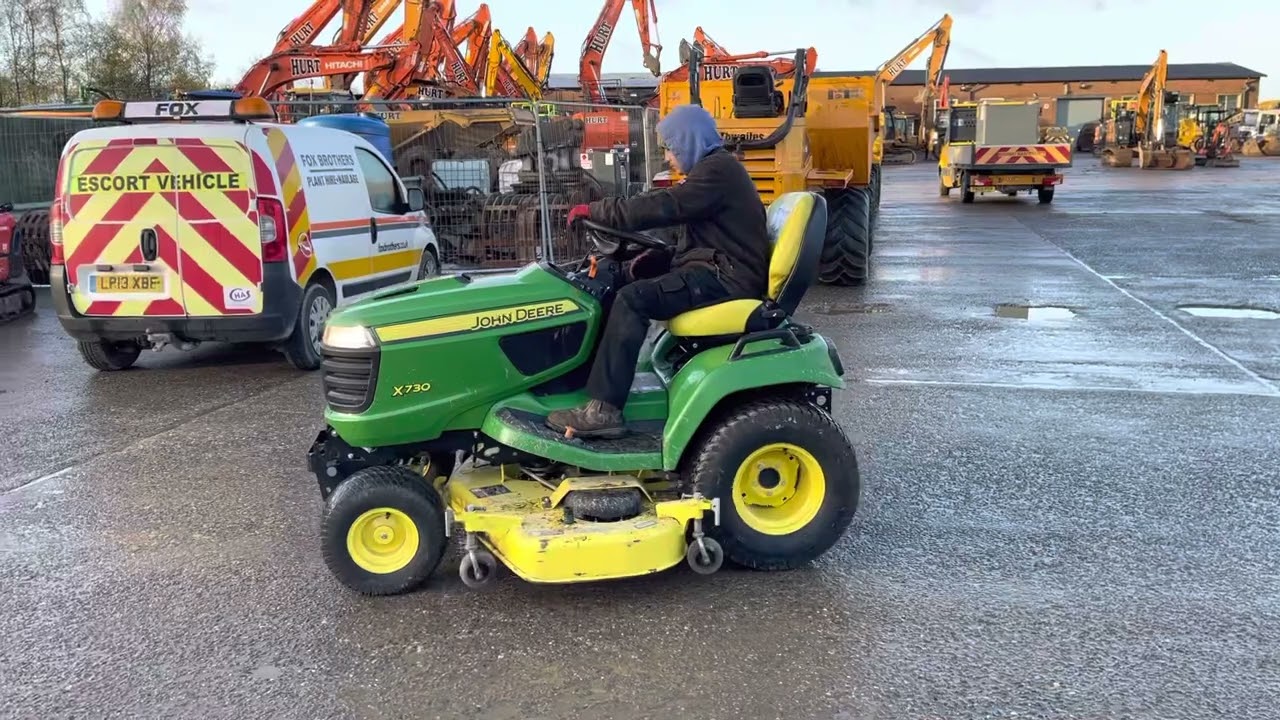 2013 John Deere X730 Ride On Mower, Entered into Auction