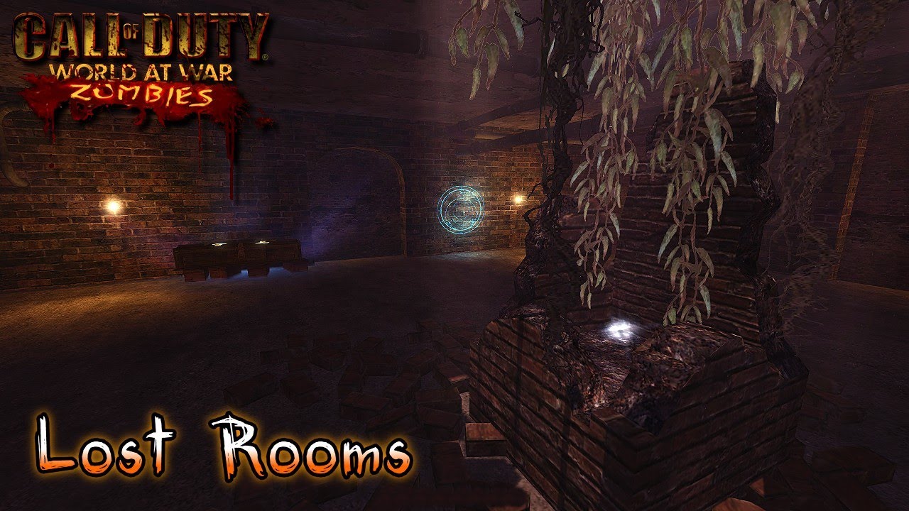 WaW Custom Zombies Lost Rooms | Hidden Perks