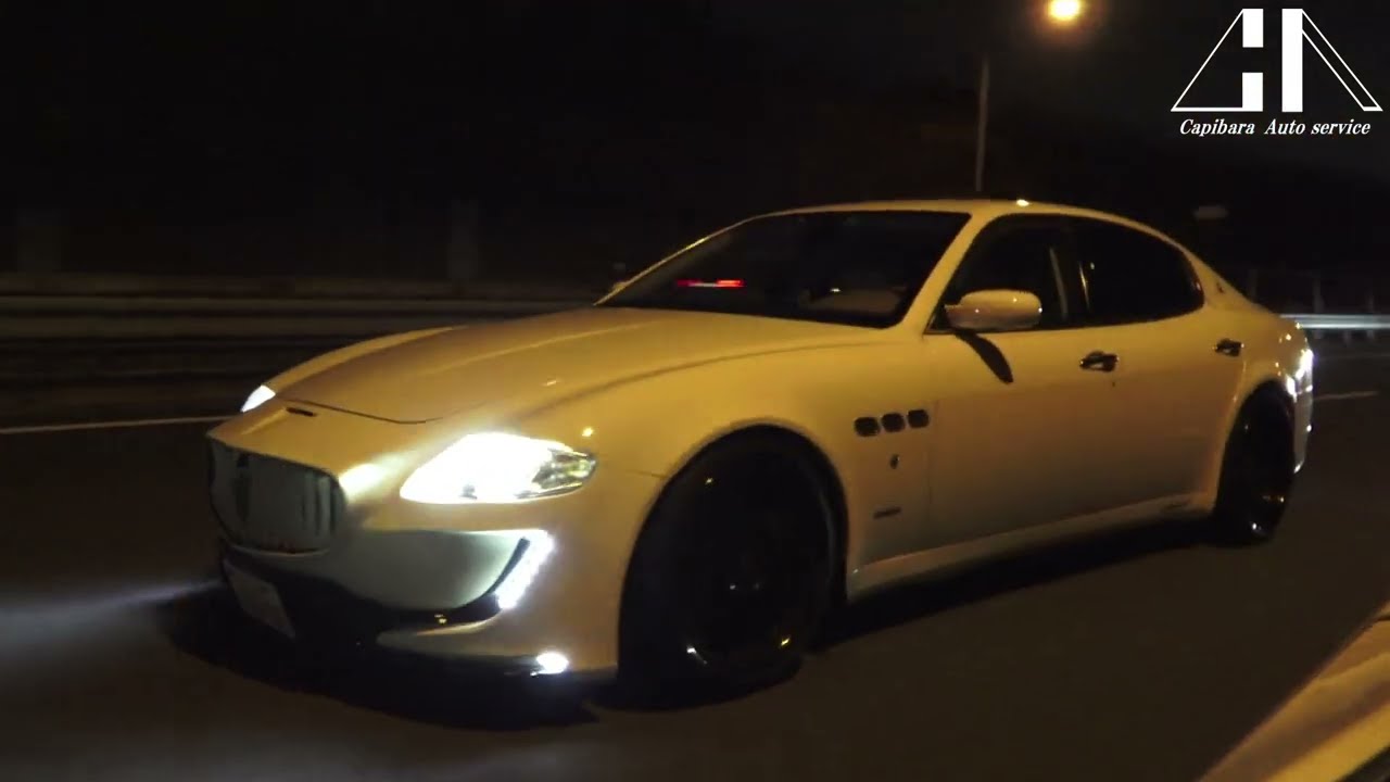必ずドライブに行きたくなる神曲メドレー＋クアトロポルテ走行シーン　quattroporte