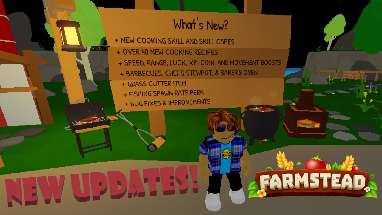 Roblox-FARMSTEAD-New Updates!