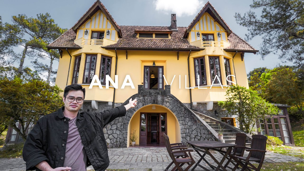 Vườn biệt thự Pháp 100 năm tuổi - Ana villas resort Đà Lạt