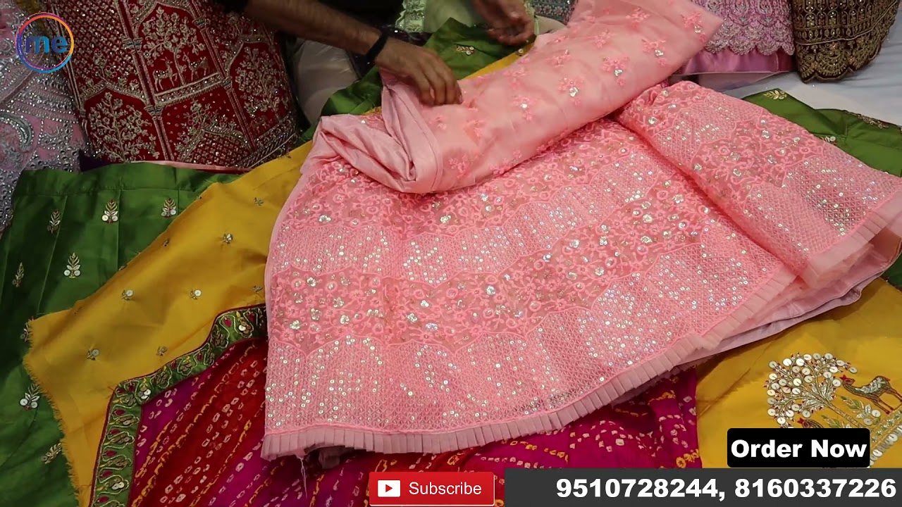 100₹ 200₹ 300₹ Lehenga Wholesale Market Surat | Surat Lehenga Market