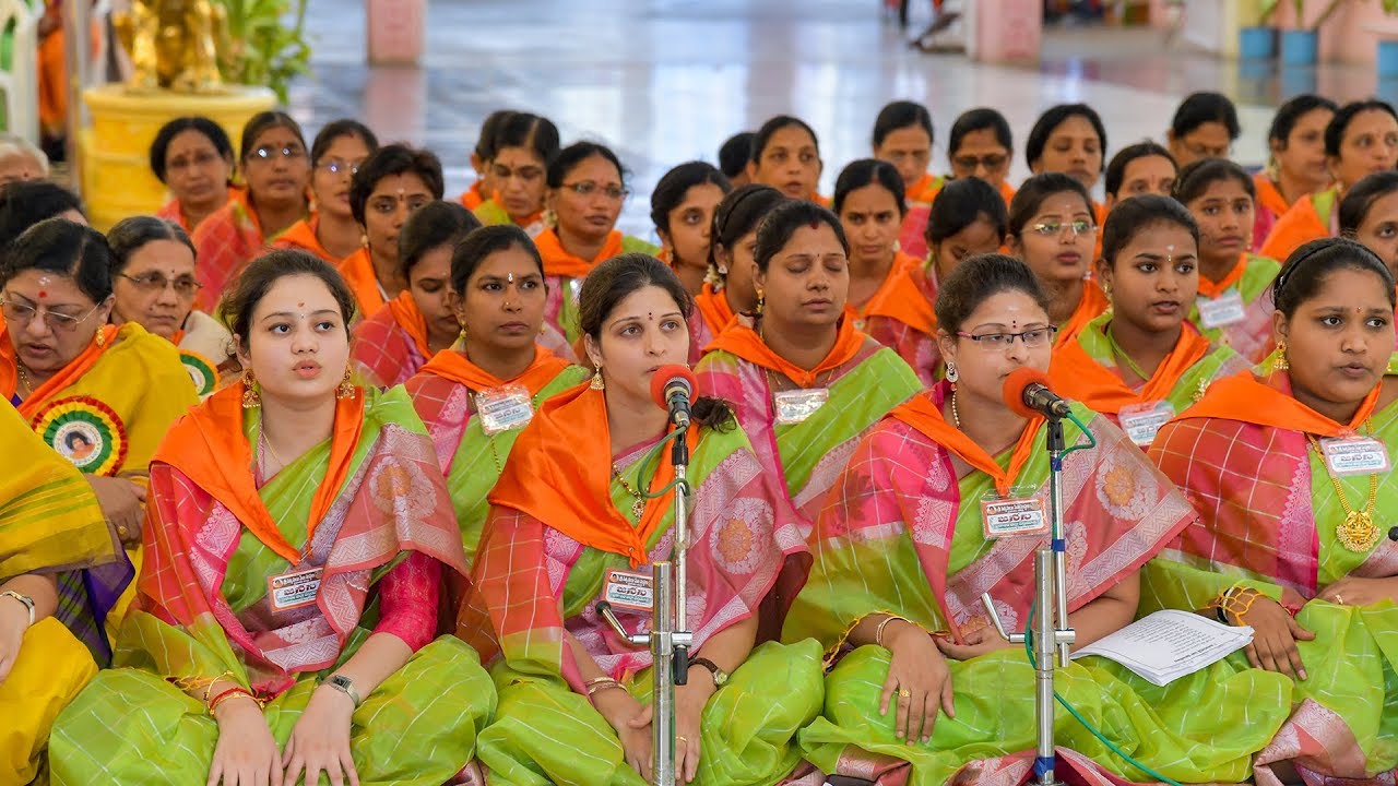 Music program by the devotees from Prakasam district, Andhra Pradesh - 29 June 2019