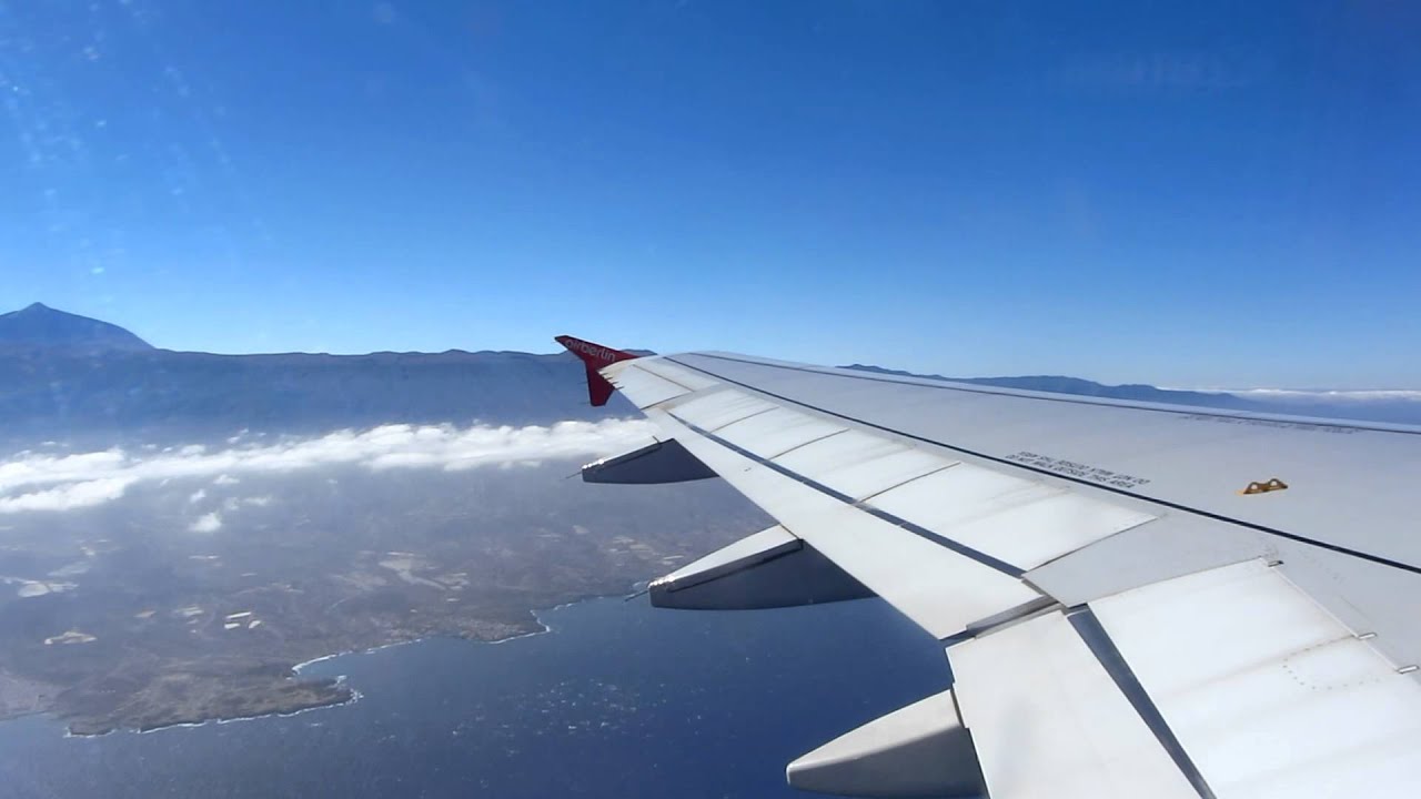 Start auf Teneriffa airberlin A320-214