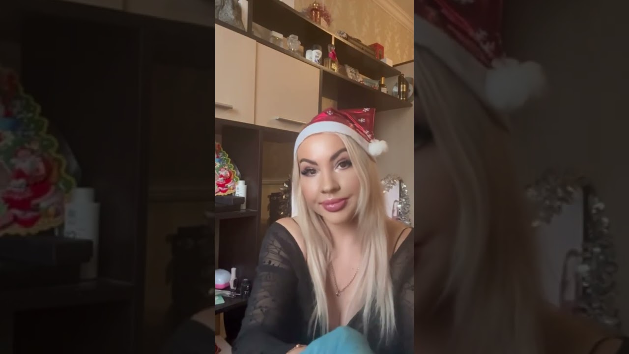 АСМР Новогодний маникюр подружке🙂💖