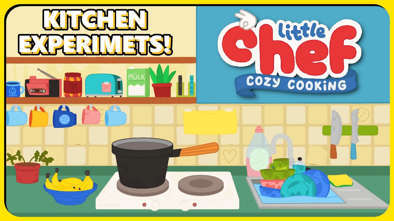 LEARNING TO COOK IN COLLEGE! Little Chef: Cozy Cooking