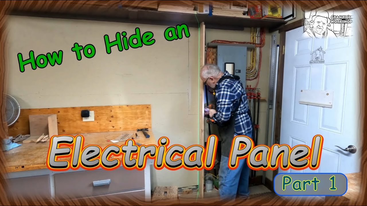 How to Hide an Electrical Panel Part 1