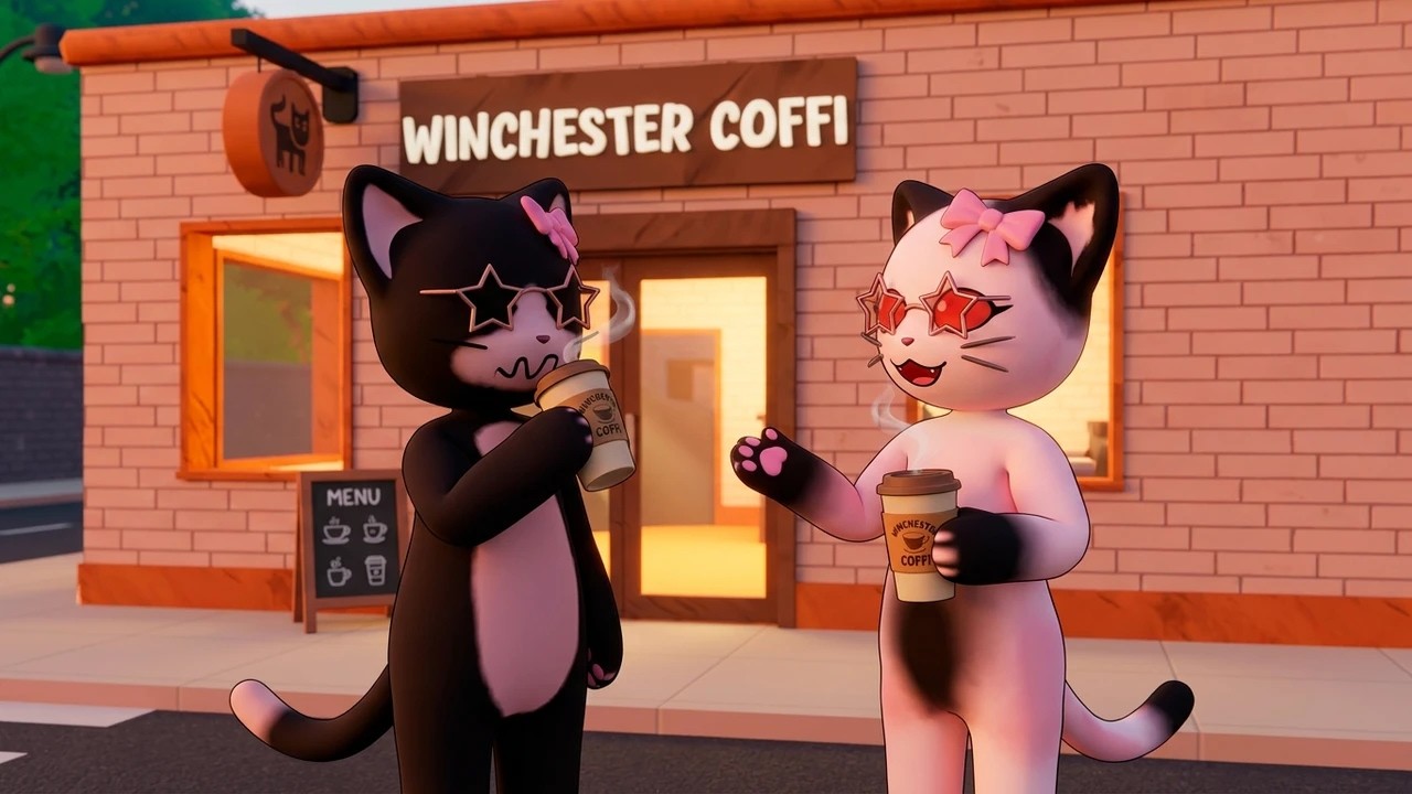 ПРОДАЮ КОФЕ КОТИКАМ ► COFFIE SIMULATOR