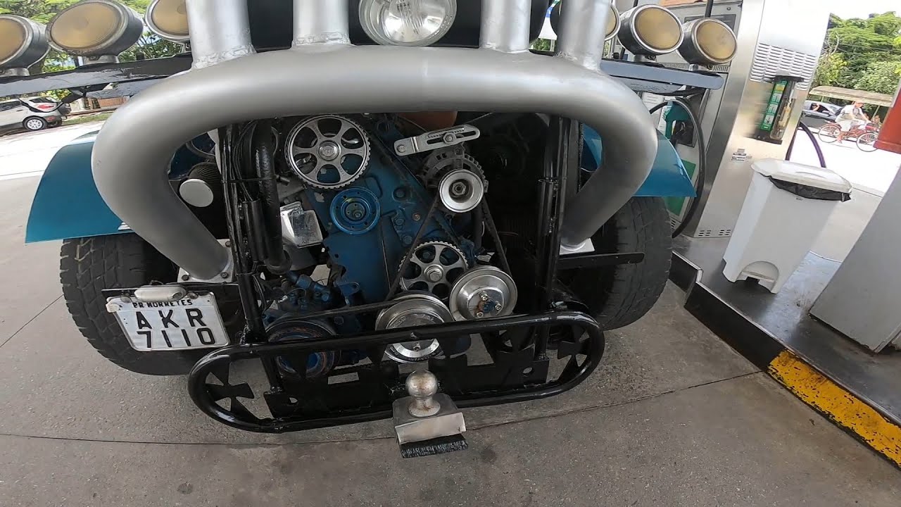 Reforma e Pintura Triciclo Motor AP 2.0 + Teste na Rua em Morretes - PR