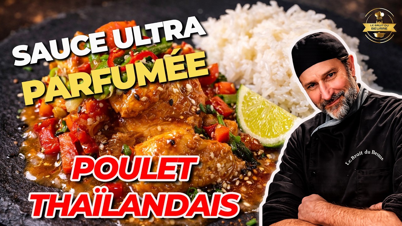 Poulet Thaï. Invitez la Thaïlande à la maison !