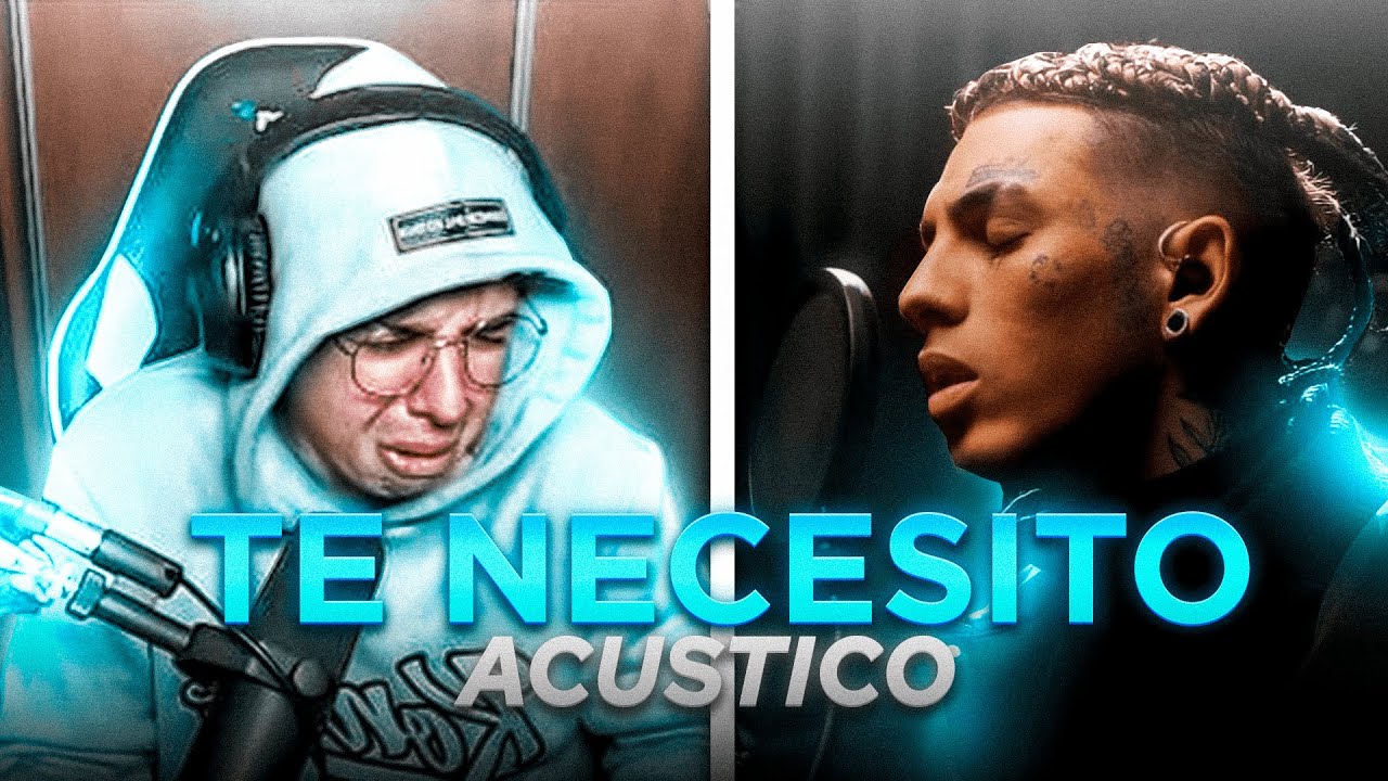 TE NECESITO ACÚSTICO ES MEJOR QUE LA ORIGINAL? | Reacción