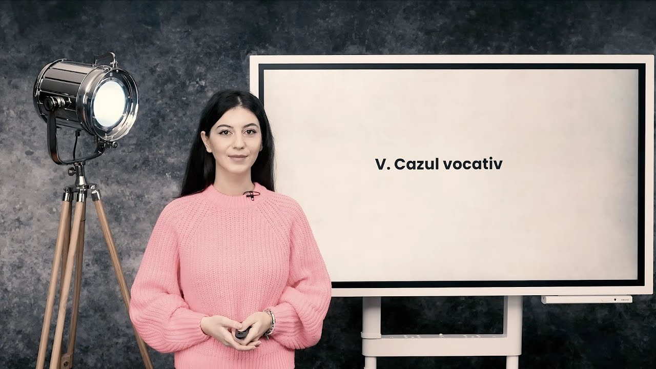 Cazul vocativ - Rom&acirc;nă - Clasa VI-a