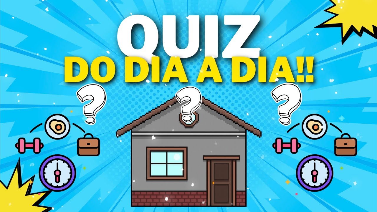 QUIZ!! PERGUNTAS DO DIA A DIA PARA RESPONDER EM POUCOS SEGUNDOS!! NIVEL MUITO FACIL!! (Quiz Up)🏠💡