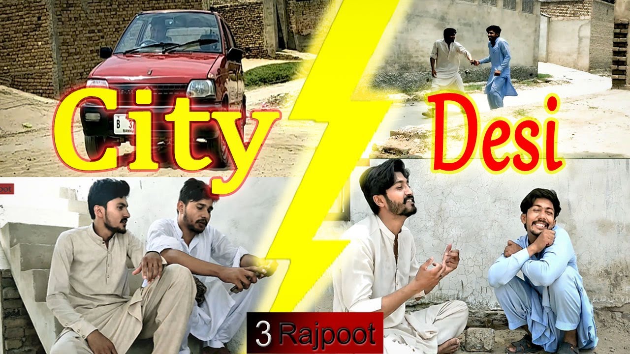 DESI VS CITY BOYS LIFESTYLE FUNNY VIDEO || COMEDY || 3 RAJPOOT