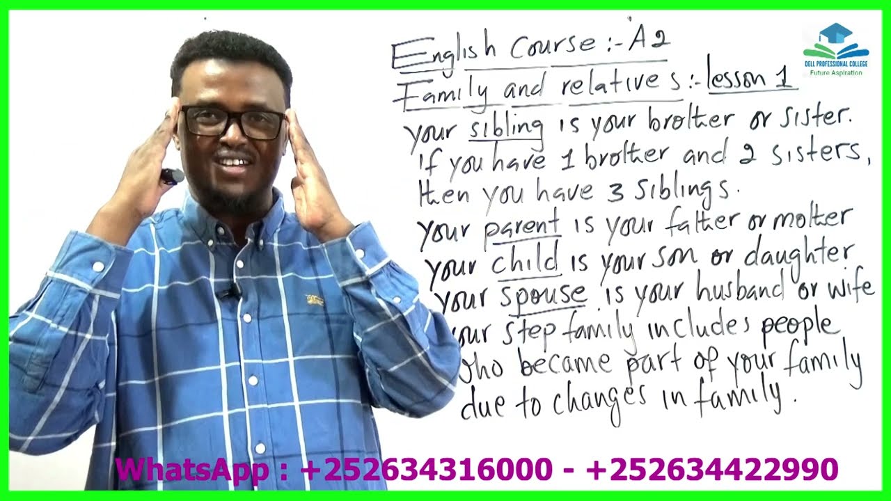 English Course_A2_Lesson 1