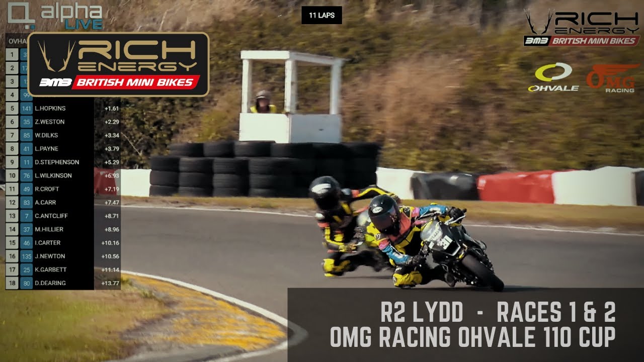 Rnd 2 Lydd - OMG Ohvale 110 Cup - Rich Energy British Mini Bikes 2020