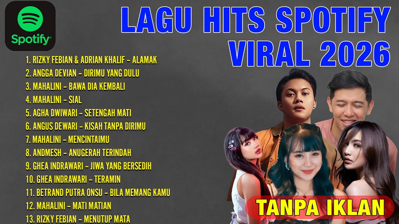 Top Hits Spotify Indonesia 2026 | Top Spotify Indonesia 2026 | Lagu Hits Spotify 2026 | Lagu Terbaru