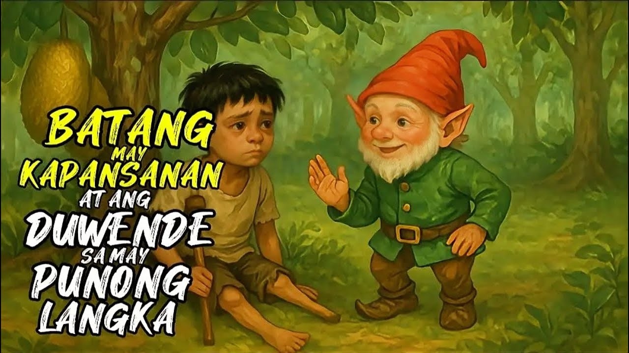 BATANG MAY KAPANSANAN GINAMOT NG MABUTING DUWENDE SA MAY PUNO NG LANGKA | True Story
