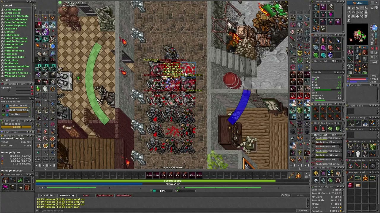 Raubritter CASTLE Hunt #ekview 10.7kk RAW PEAK - CRYPT SLICER - (HARPY SPOTs)