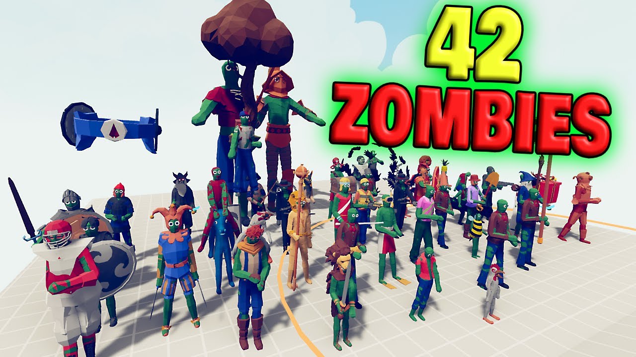 42 Zombie Units! Zombie Faction by Viewer - TABS Unit Creator Update