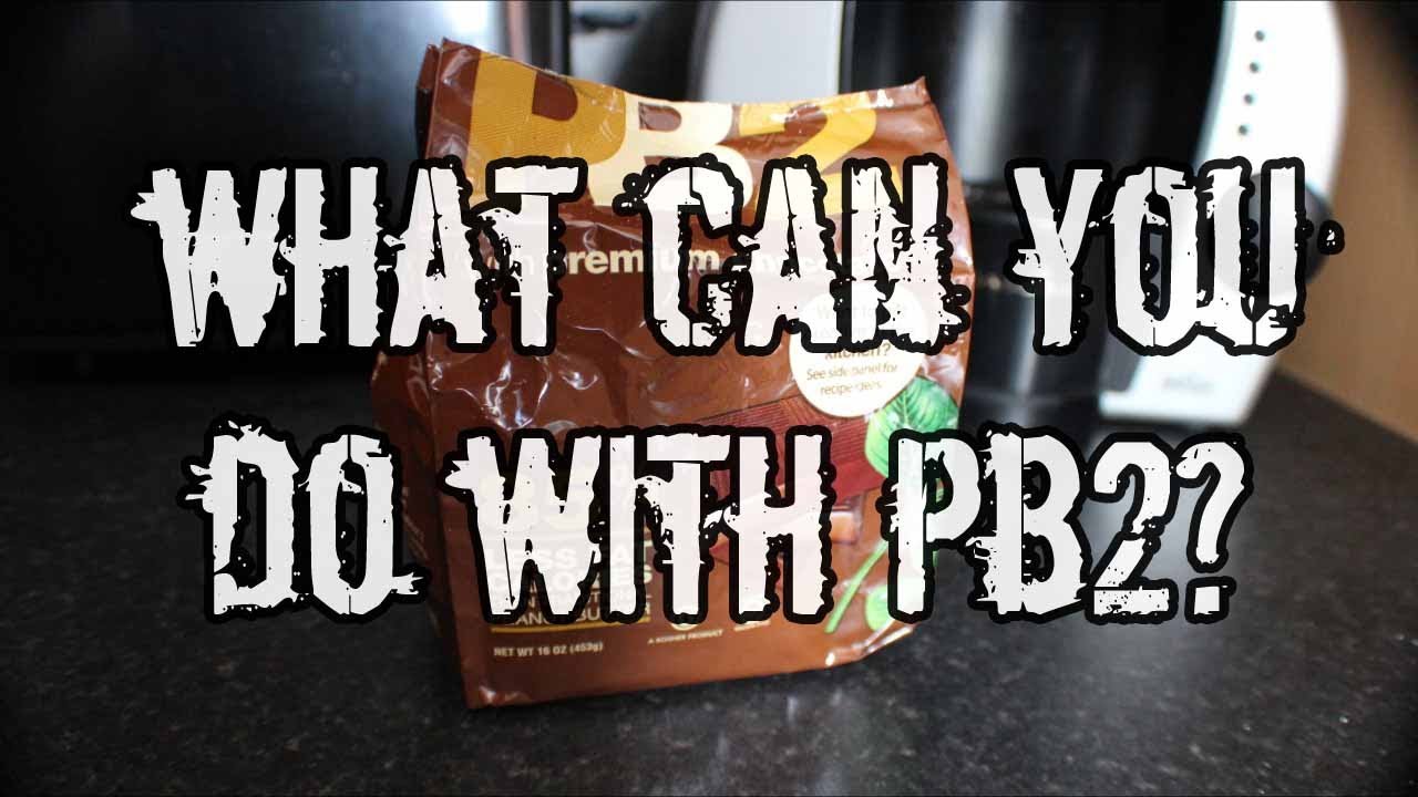 What Can You Do With PB2 ( Powdered Peanut Butter )