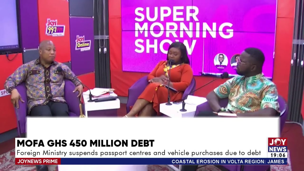 Foreign Affairs Ministry suspends passport centres and vehicle purchases due to debt | JoyNews Prime