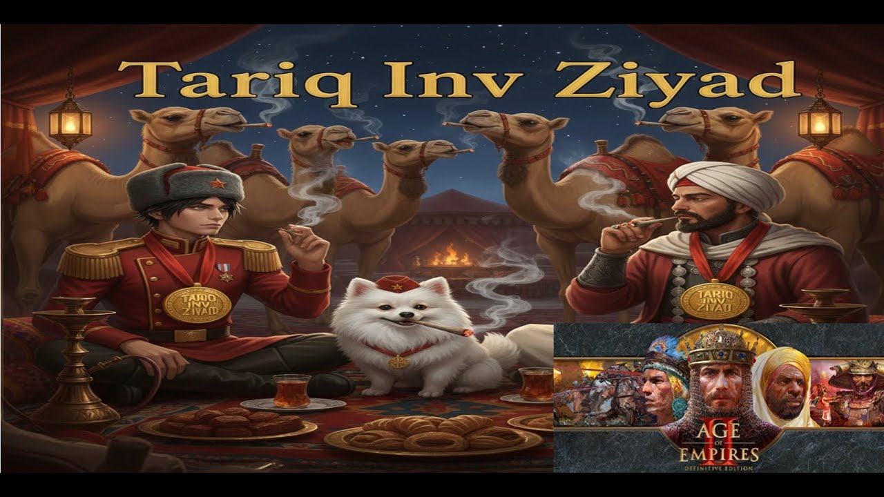 🥇🥇 CAMPAÑA COMPLETA 🥇 🥇 Y ENCIMA DIFICIL AOE2 REINOS AFRICANOS (TARIQ IBV ZIYAD 711/730) CO-OP !m
