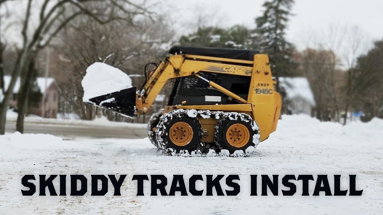 Skid Loader Over The Tire Tracks - Install