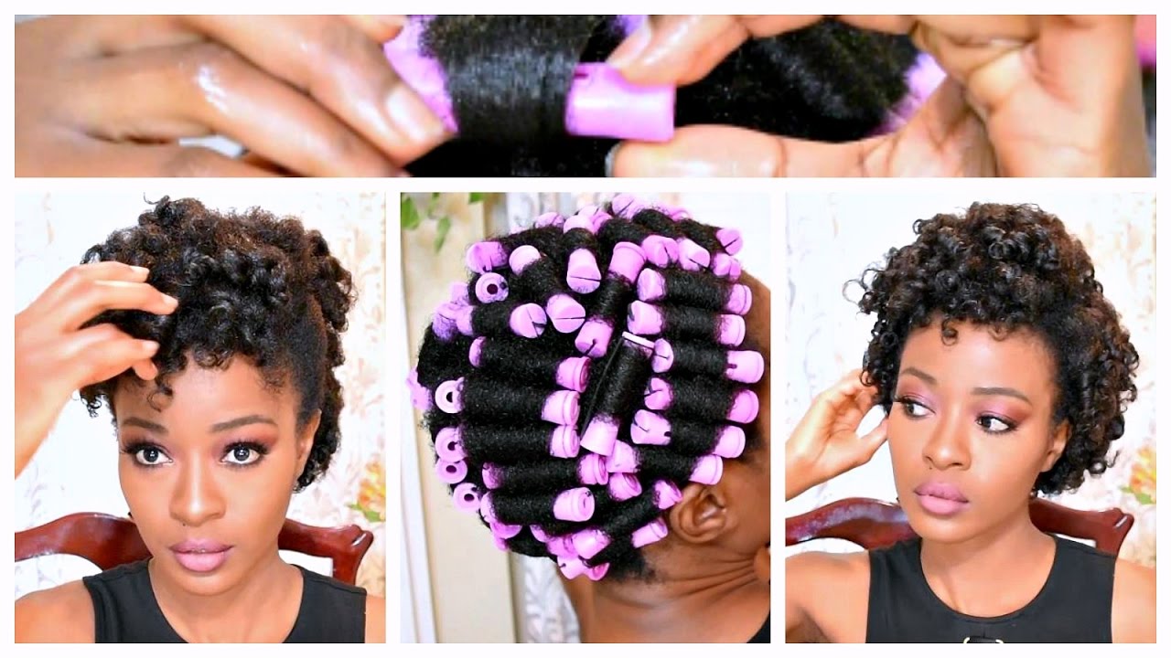 Perm Rods On Natural Hair : My DNA Products Detailed Tutorial