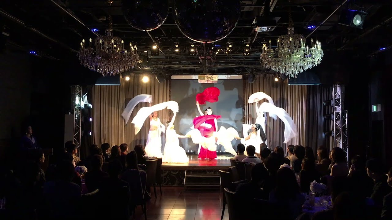 ベリーダンス Fusion Bellydance /Japanese Oriental /Double Fan Veils/2019.12.22 