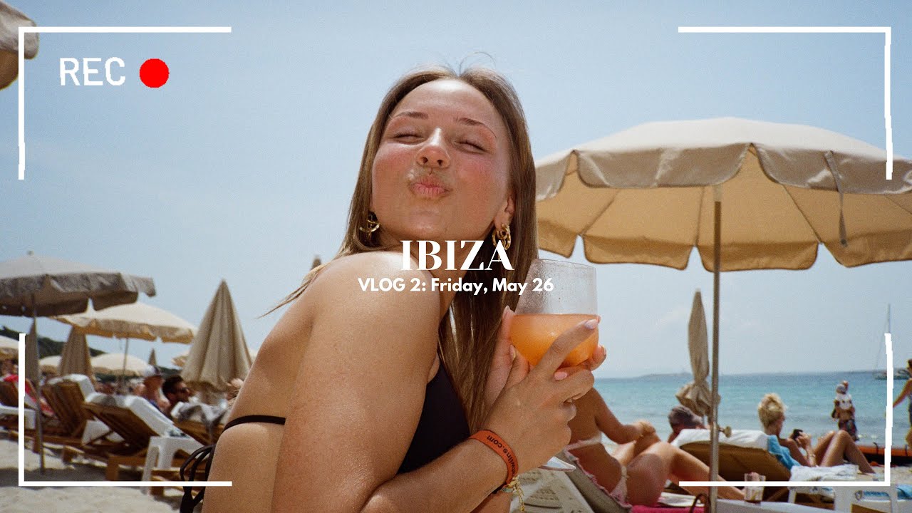 ibiza vlog 2: dagje bij het zwembad, eten bij La Escollera & naar Ushuaia! 🍒 Fleur Nijbacker