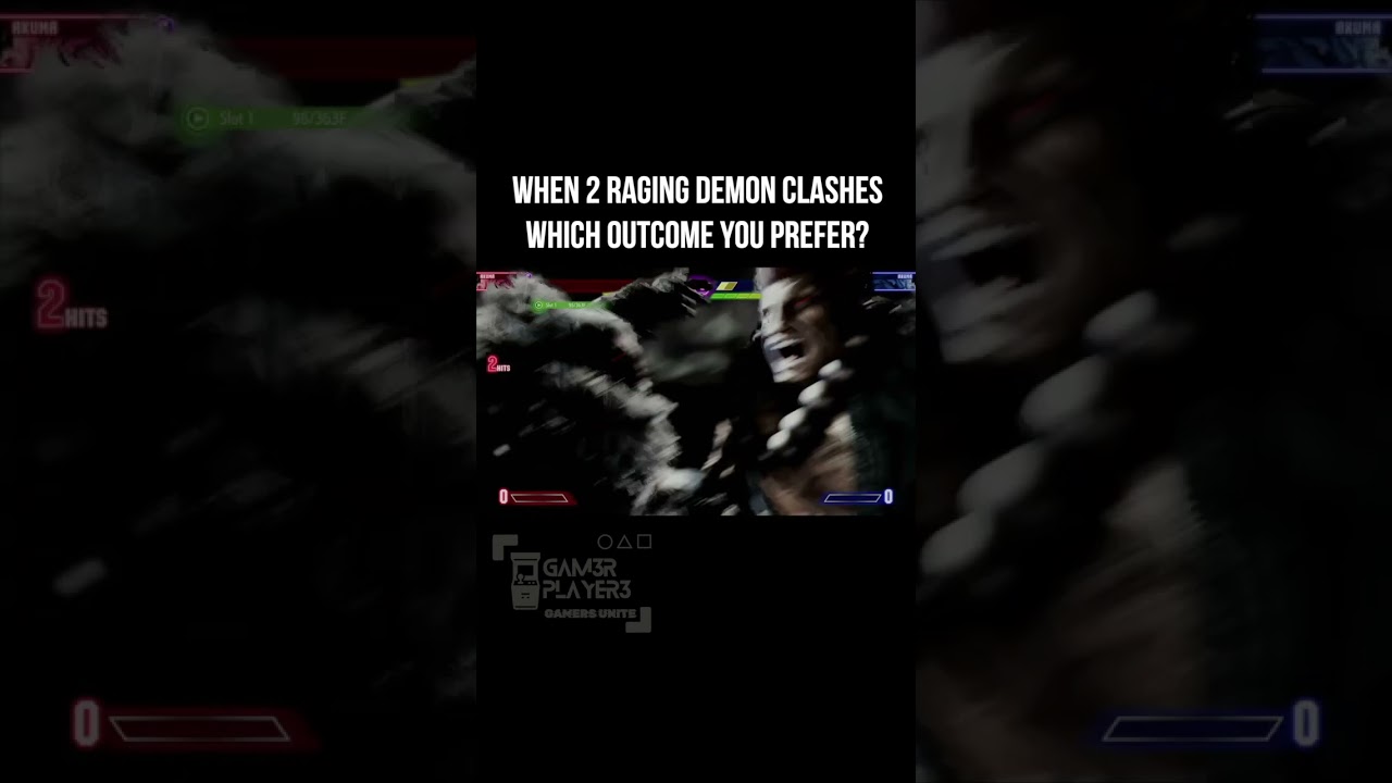 When two Raging Demon Clashes ! #akuma #ragingdemon #shungokusatsu