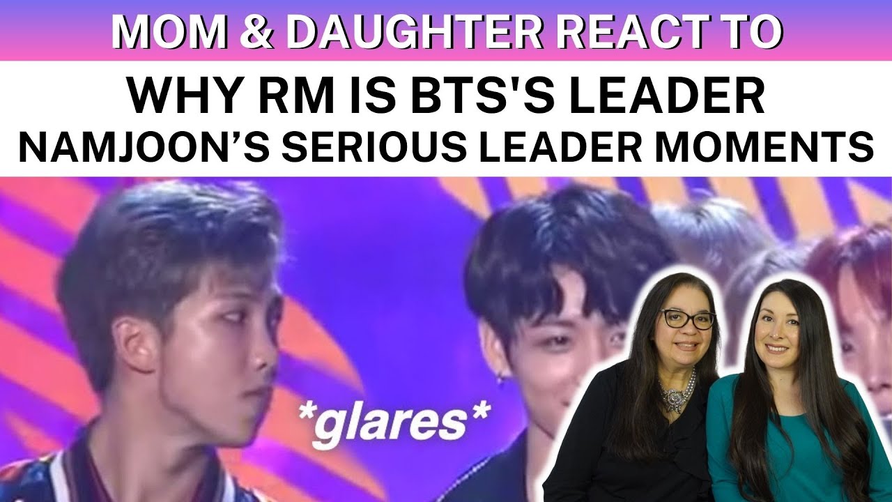 REACTION | Why RM is BTS's leader | Namjoon’s serious leader moments that low-key intimidates me
