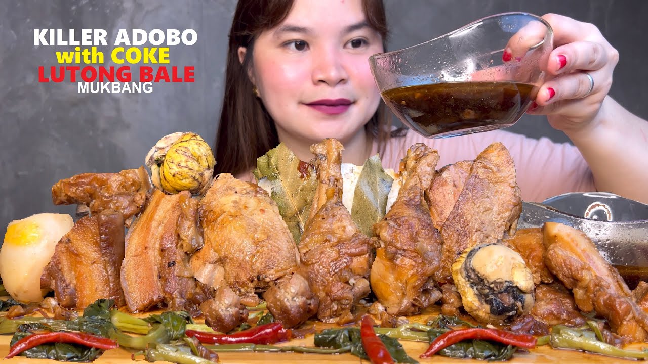 NAGMAMANTIKANG KILLER ADOBO | 5 IN 1 ADOBO RECIPE | MUKBANG ASMR | HANIMACE TV