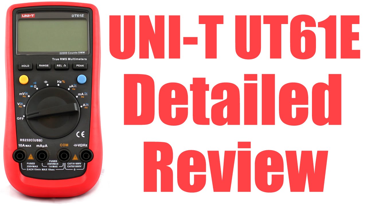 Uni-T UT61E Multimeter Detailed Review - #0091