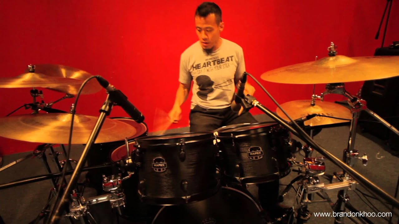 Brandon Khoo introduces Mapex Drums Meridian Black - The Raven