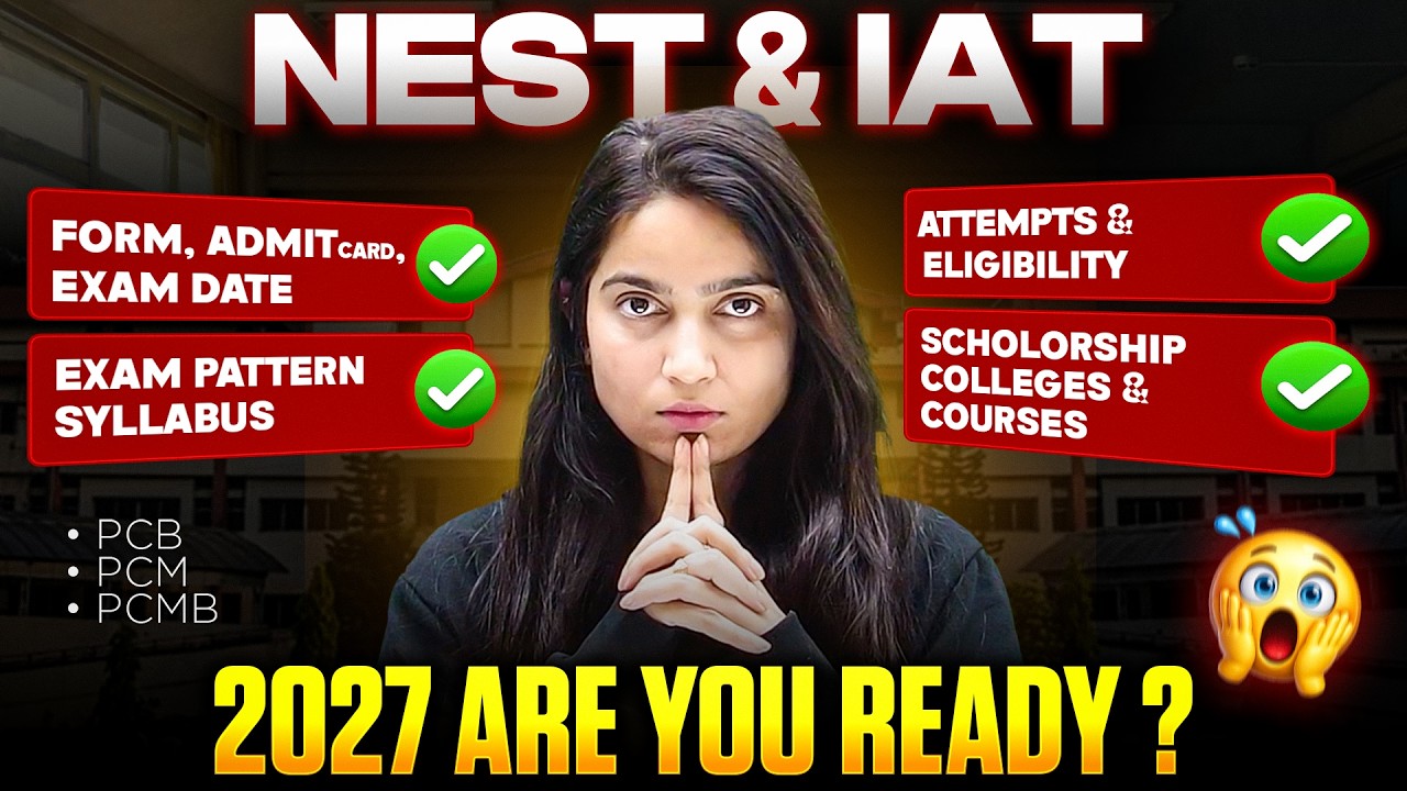 IAT vs NEST 2027 Explained 🔥 Which One Should You Choose? | Difficulty, Syllabus, Pattern 🚀