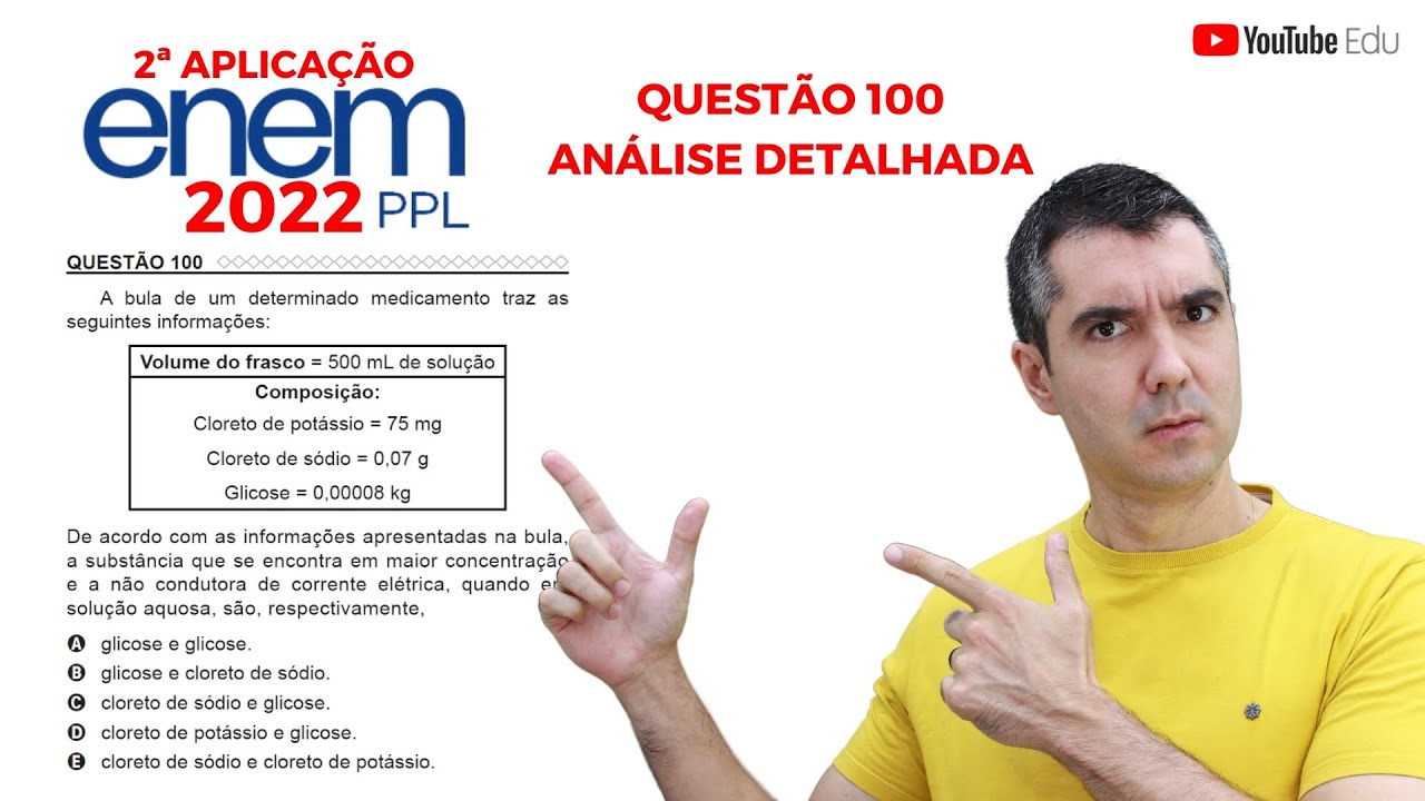 QUÍMICA ENEM PPL 2022! 