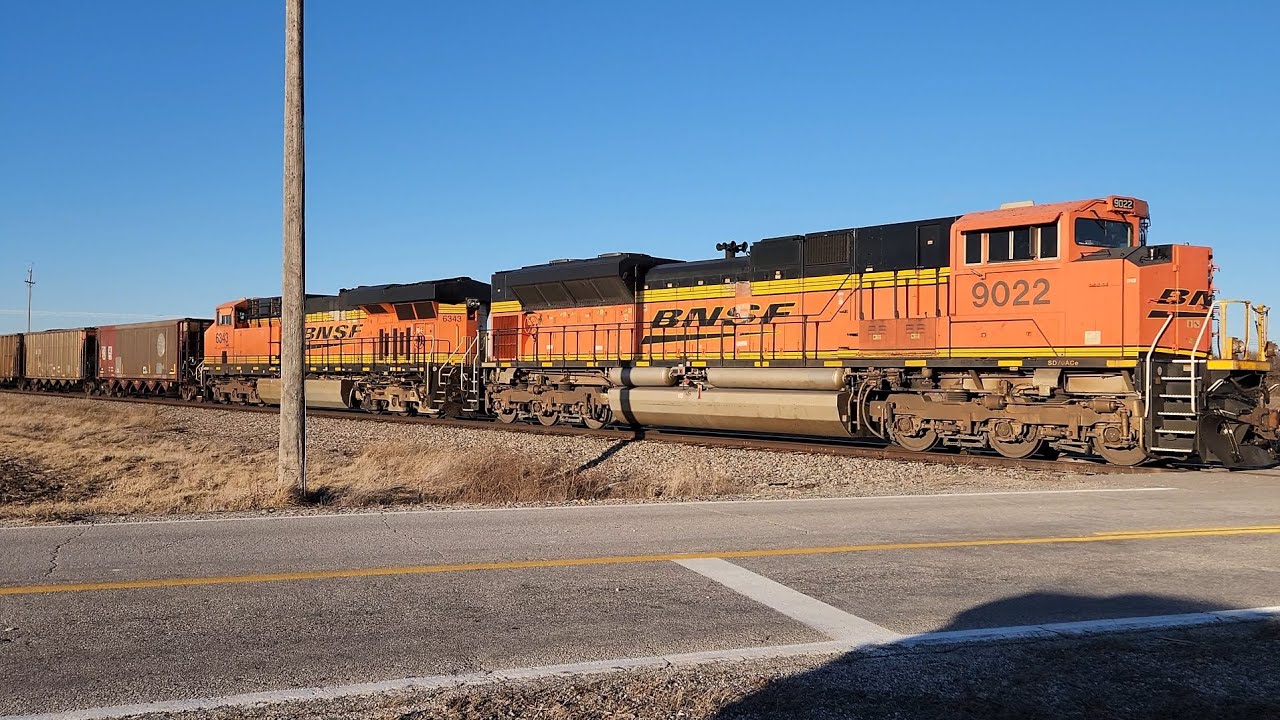 BNSF Beardstown Sub action in Virden, IL on January 19, 2026