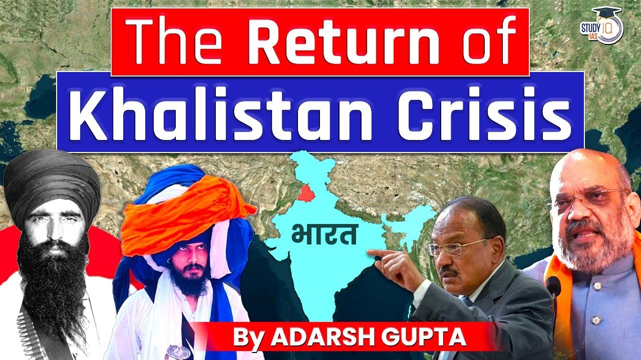 Bhindranwale 2.0 | How Amritpal Singh is Igniting the Khalistan Movement Again? UPSC Mains GS3