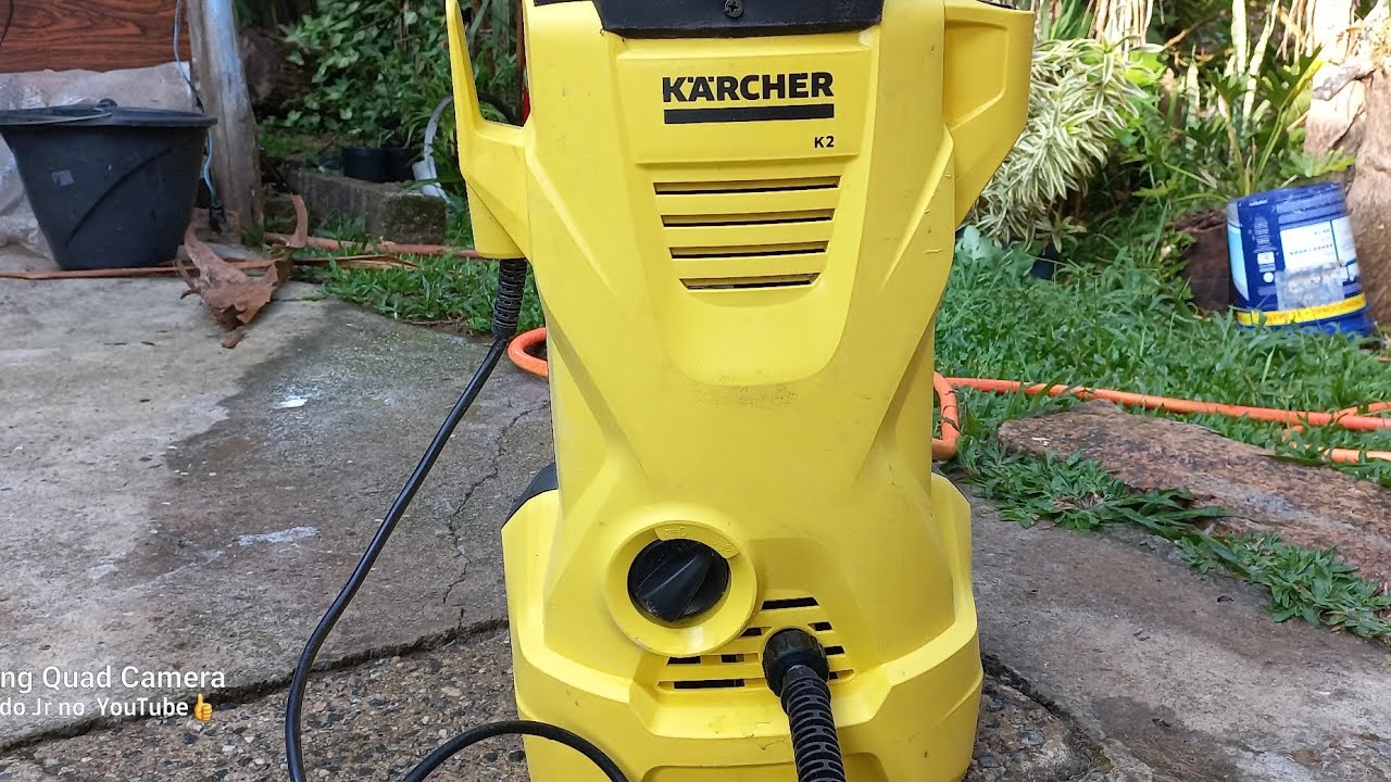 lavadora de alta pressão Karcher K2 vazando muita água? 🤔👍😎520
