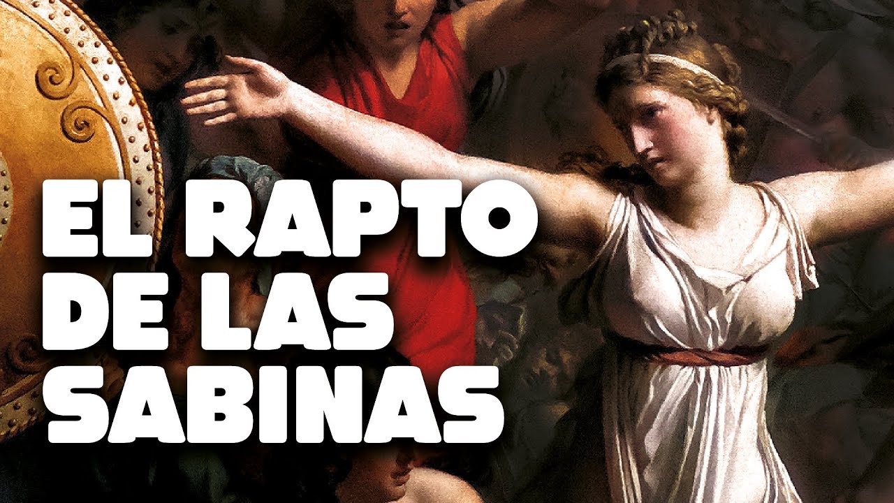 El RAPTO de las SABINAS - Mitos de ROMA - J.L. DAVID 1799 - Arte Mitológico