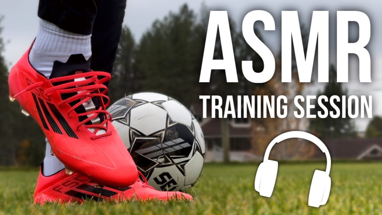 ASMR Individual Training Session for Soccer / Football in Adidas F50 Elite