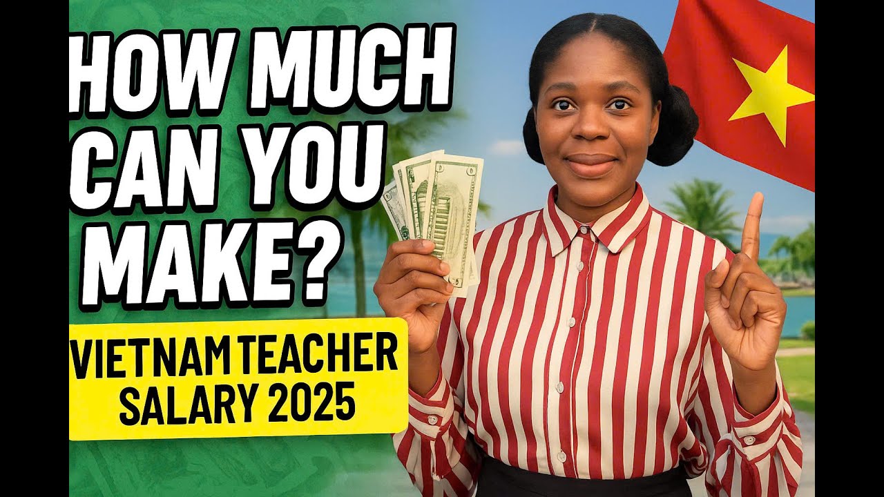 How much can You Really  Earn Teaching in Vietnam in 2025? | Salary+ Cost of Living Breakdown