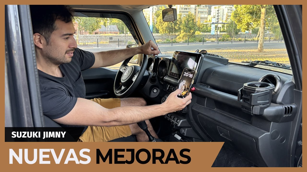 ¡Te muestro las mejoras interiores más útiles del Suzuki Jimny!